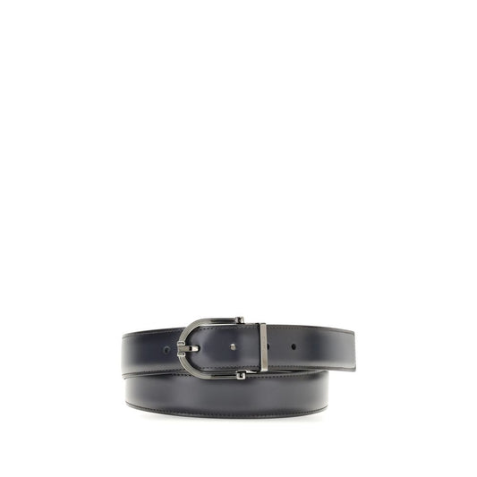 Black Calf Leather Bos Taurus Regular Belt