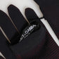 Black DG Logo Cotton Hands Mitten Men Gloves