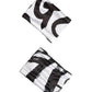 Black White DG Logo Silk 1 Pair Wristband