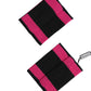Black Pink DG Logo Cashmere 1 Pair Wristband