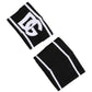 Black White DG Logo Cotton 1 Pair One Wristband