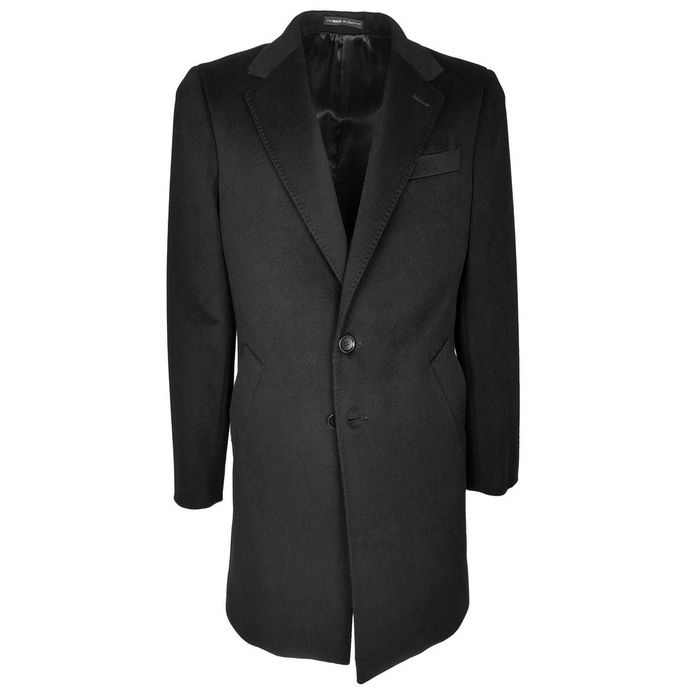 Black Wool Men's Jacket