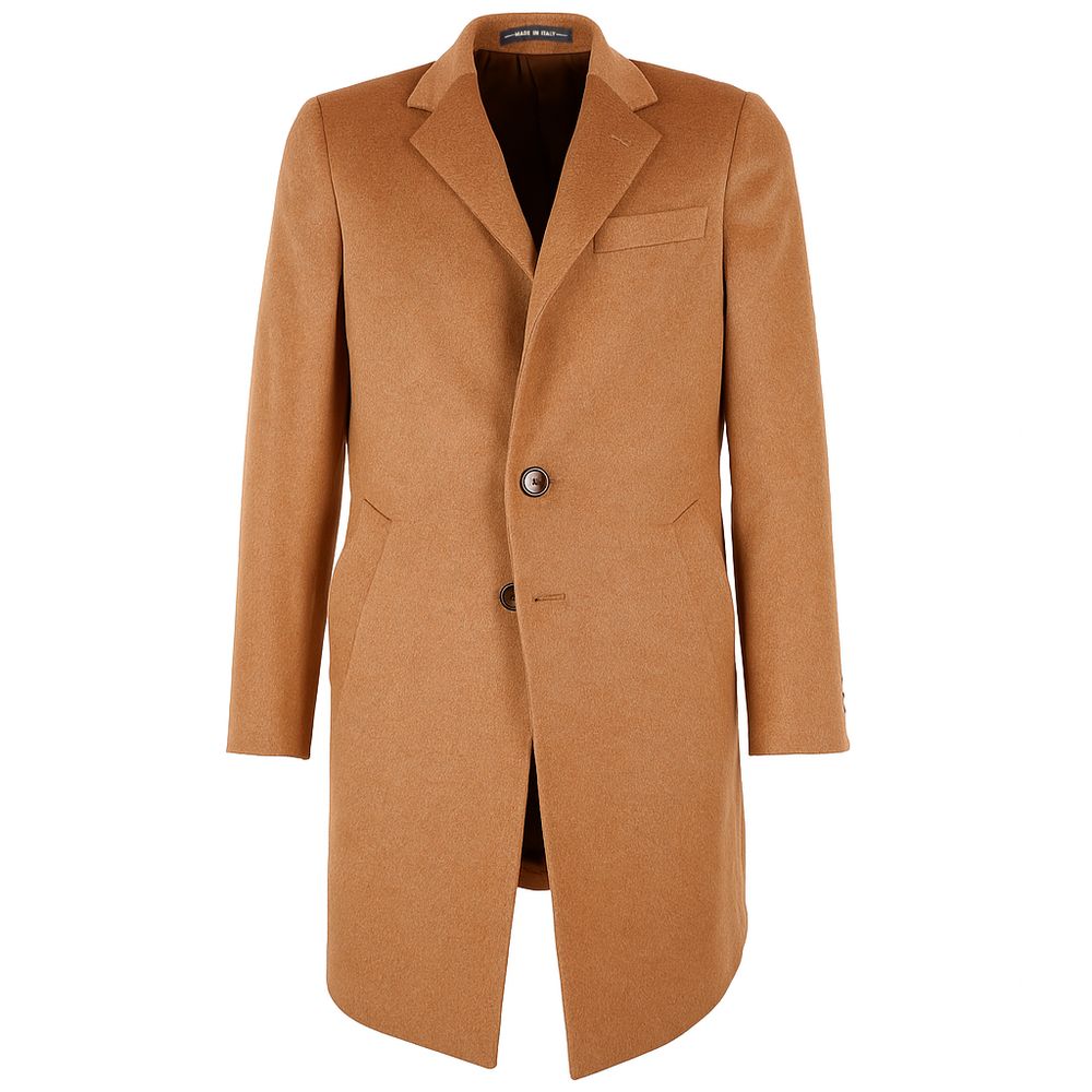 Camel Wool Men's Coat