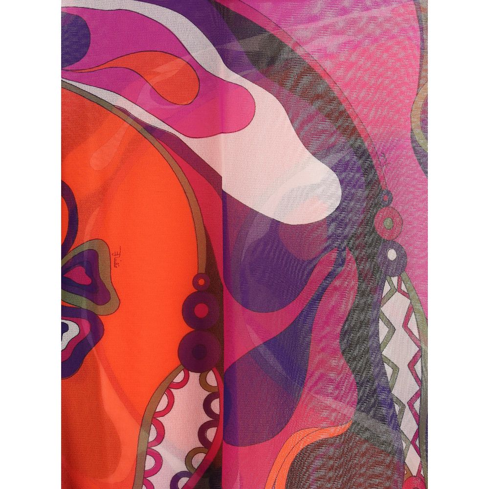 Multicolor Polyamide Pattern Shirt