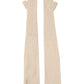Beige Wool Fingerless Elbow Length Women Gloves