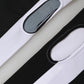 Black White Nylon Fingerless Wrist Length Gloves