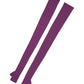 Purple Wool Fingerless Elbow Length Women One Size Gloves