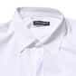 White Cotton Collared Long Sleeve Men Dress Shirt