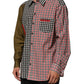 Multicolor Cotton Collared Checkered Shirt