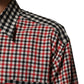 Multicolor Cotton Collared Checkered Shirt