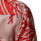 Red Corals Short Sleeves Collared Shirt