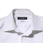 White Cotton Collared Bib GOLD Dress Shirt