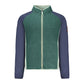 Green Polyester Men Sweater