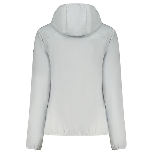 Gray Polyester Women Jacket