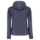 Blue Polyester Women Jacket
