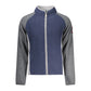 Blue Polyester Men Sweater