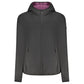 Black Polyester Women Jacket