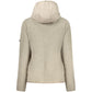 Beige Polyester Women Jacket