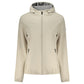 Beige Polyester Women Jacket