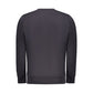 Blue Cotton Men Sweater