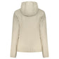 Beige Polyester Women Jacket
