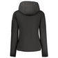 Black Polyester Women Jacket