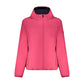 Pink Polyester Women Jacket
