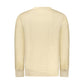 Beige Cotton Men Sweater