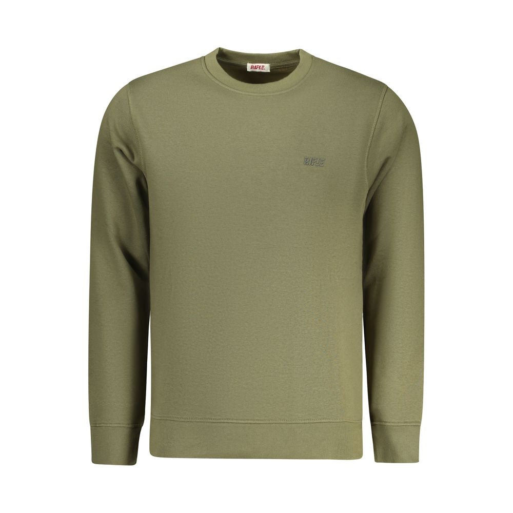 Green Cotton Sweatshirt