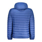 Blue Polyamide Men Jacket