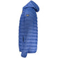 Blue Polyamide Men Jacket
