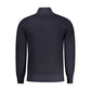 Blue Nylon Men Sweater