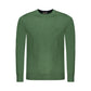 Green Wool Men Sweater