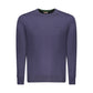 Blue Wool Men Sweater