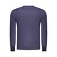 Blue Wool Men Sweater