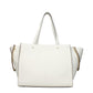 White Leather Shoulder Bag