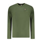 Green Cotton Men T-Shirt