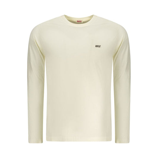 White Cotton Men T-Shirt