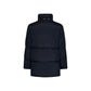 Blue Polyester Coat