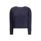 Blue Polyamide Sweatshirt