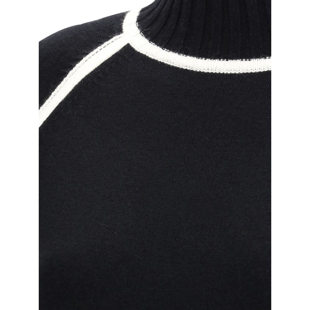 Black Wool Turtleneck