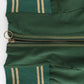 Green Mock Zip Cardigan Sweatshirt Sweater Jacket