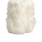 White Fur Pointed Knee High Stiletto Boots Shoes