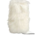 White Fur Pointed Knee High Stiletto Boots Shoes