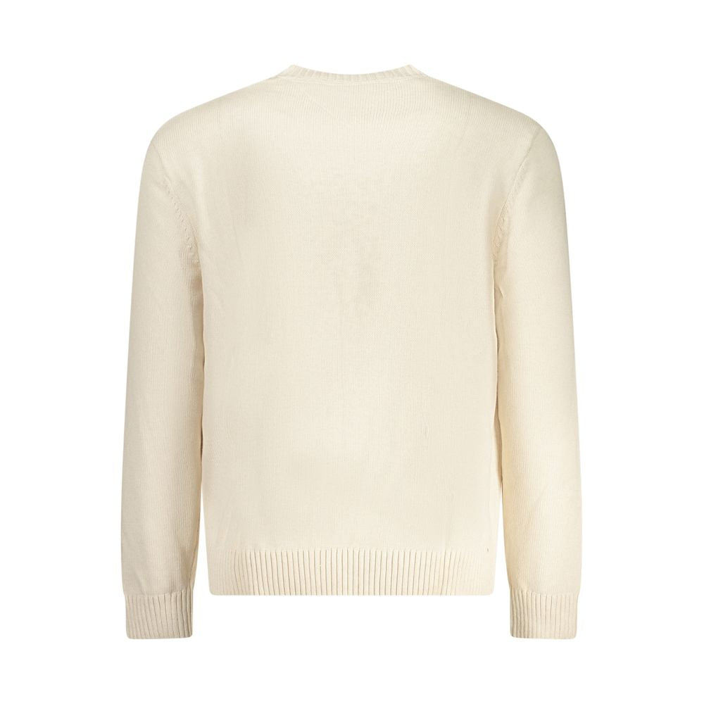Beige Cotton Sweater