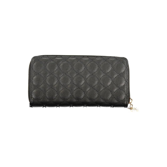 Black Polyethylene Women Wallet