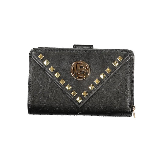Black Polyethylene Women Wallet