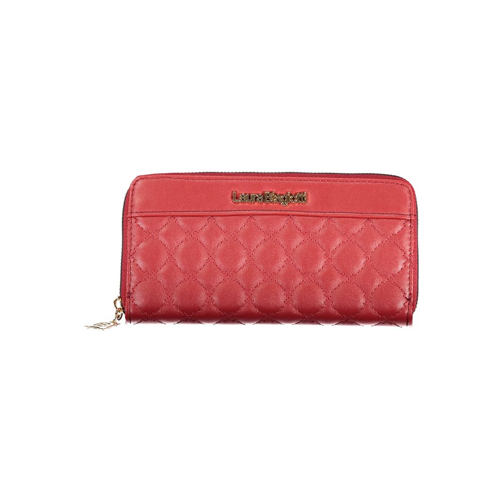 Red Polyethylene Women Wallet