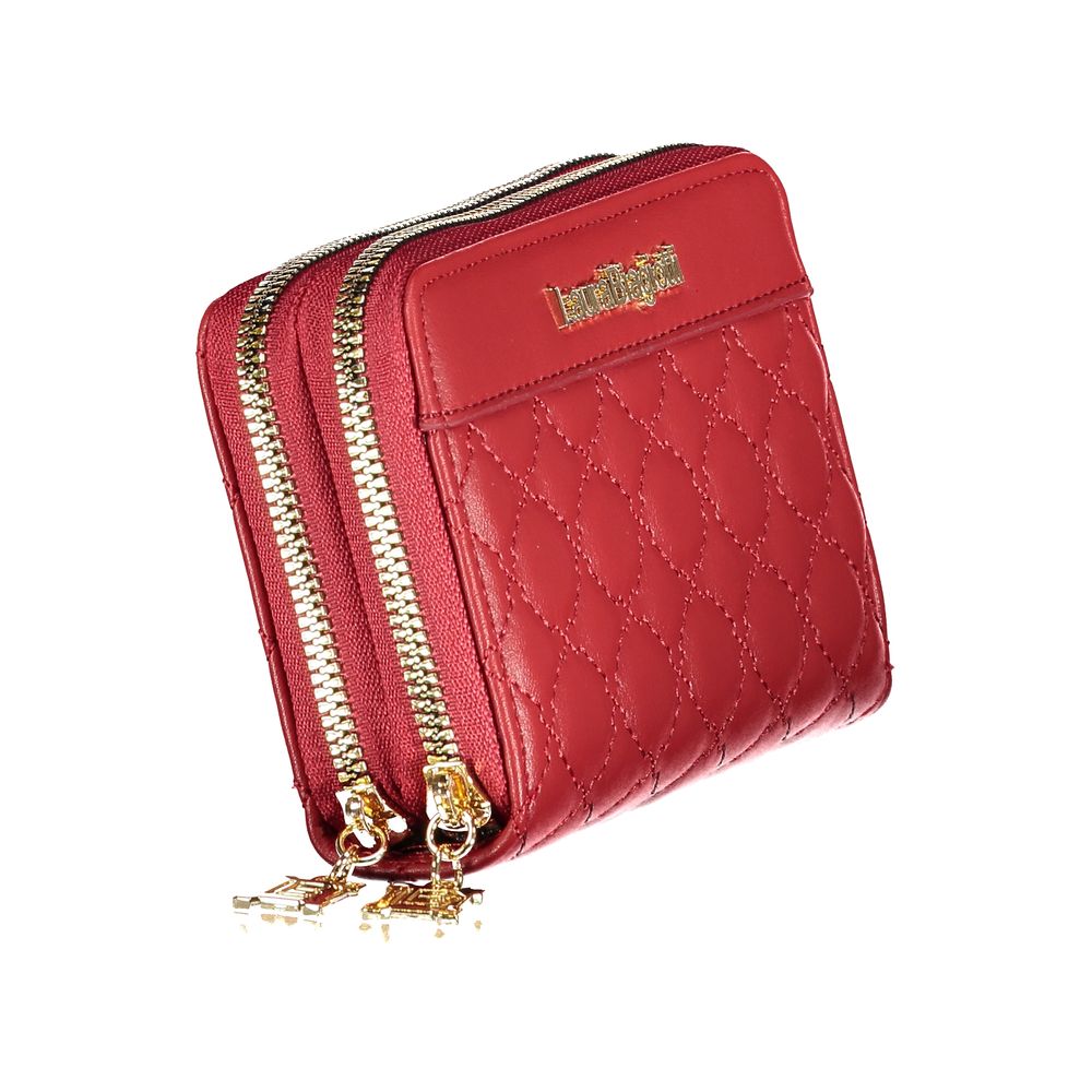 Red Polyethylene Women Wallet