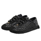 Shoes Black Embellished Low Top NS1 Sneakers Shoes